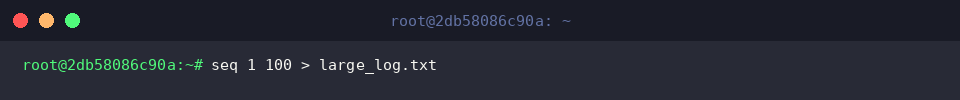 seq 1 100 > large_log.txt
