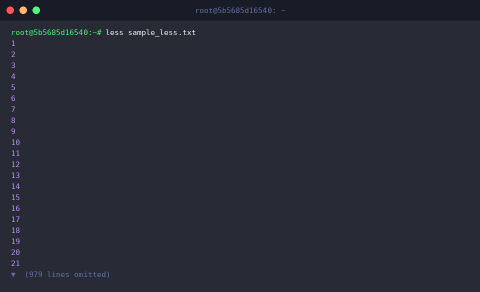 less sample_less.txt
